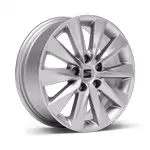 Tasarım 16'' Parlak Gümüş Alaşım Jantlar