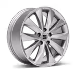 Dinamik 17'' Parlak Gümüş Alaşım Jantlar