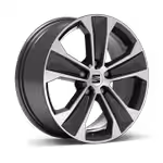 Dinamik 17'' Nükleer Gri İşlenmiş Alaşımlı Jantlar