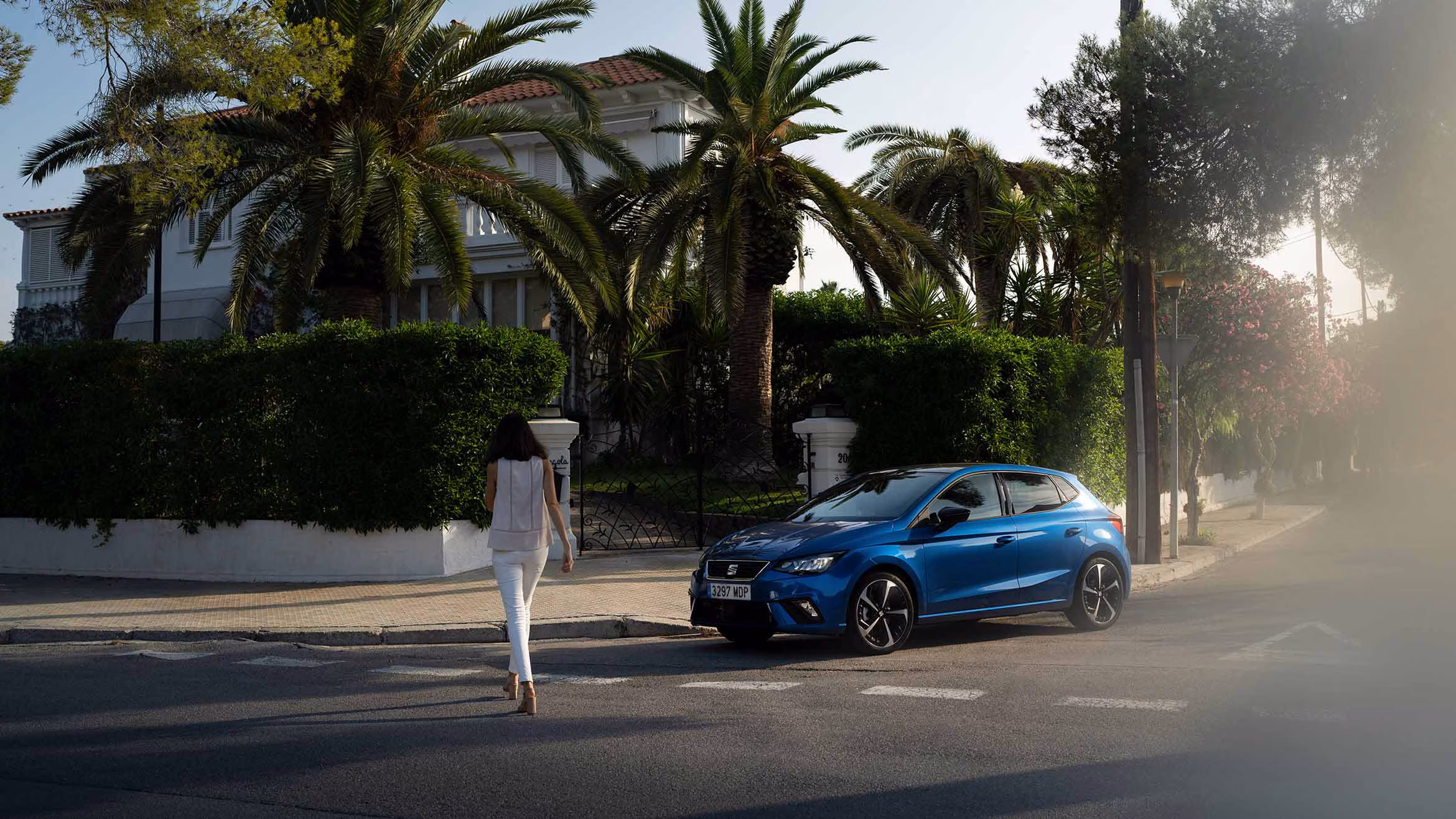 woman walking seat ibiza