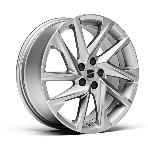 17" Gri Alüminyum Alaşımlı Jantlar