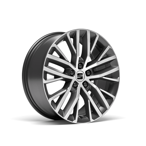 18'' Nükleer Gri Alüminyum Alaşımlı Jantlar (Performance 30/4 Machined)