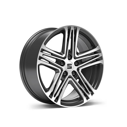 18'' Nükleer Gri Alüminyum Alaşımlı Jantlar (Performance 30/8 Machined)